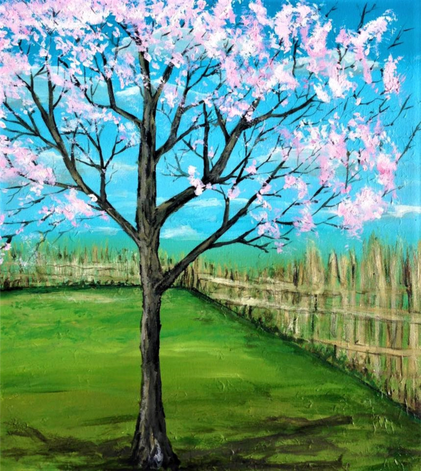 Ode To Van Gogh - Blossom Tree (Original)